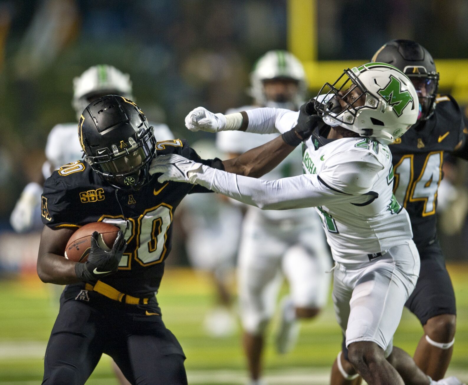 Marshall Appalachian State football